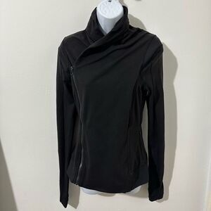 lululemon athletica Black Asymmetrical Jacket